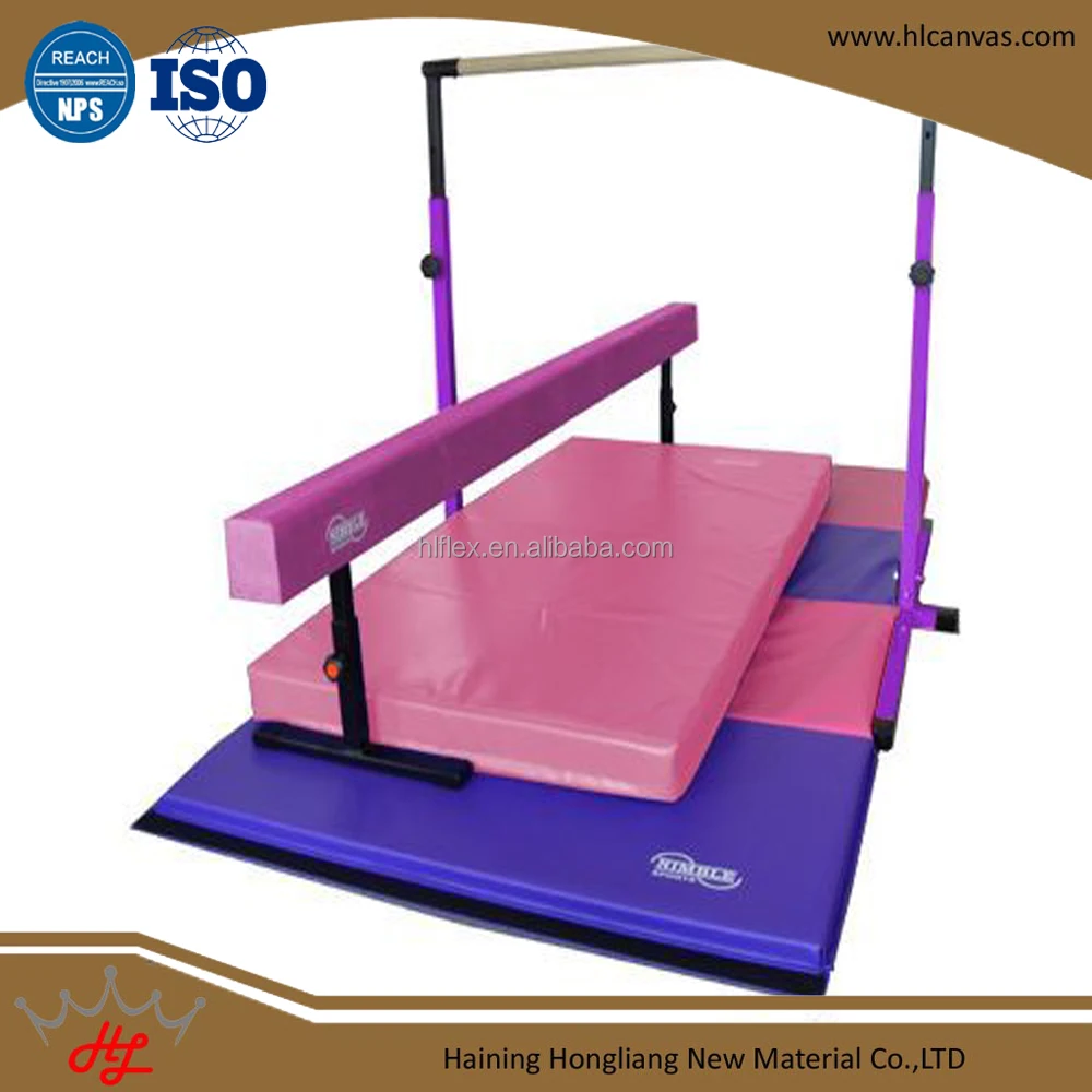 cheap EPE mats gymnastics/PE Foam+PVC/PU Leather Gym Mats cover