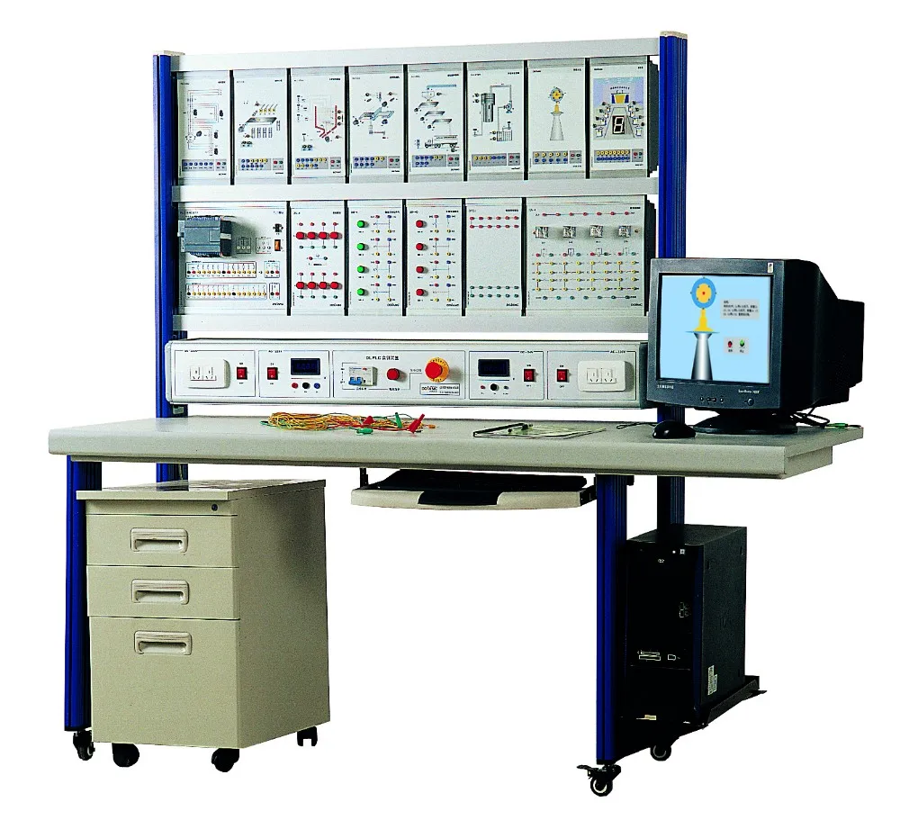 Vocationl Lab Siemens PLC Training Kit PLC Controller Teaching Board PLC Controller Education