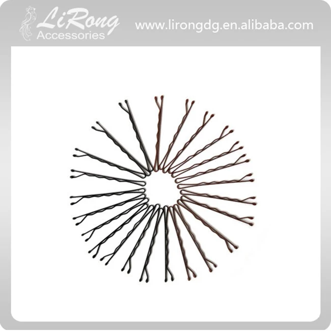 
Factory Direct Black Metal Bobby Pins With box Fashional U Shaped Hair Pin 