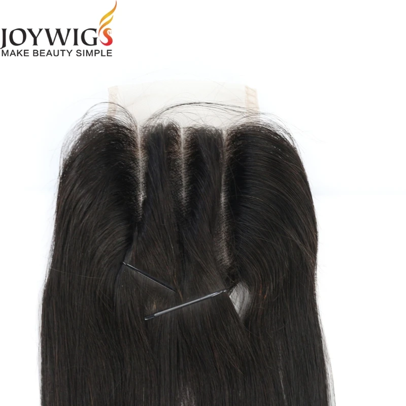 
Класс 6А, высшее качество, необработанные девственные бразильские 4x4 3-сторонние кружевные застежки 