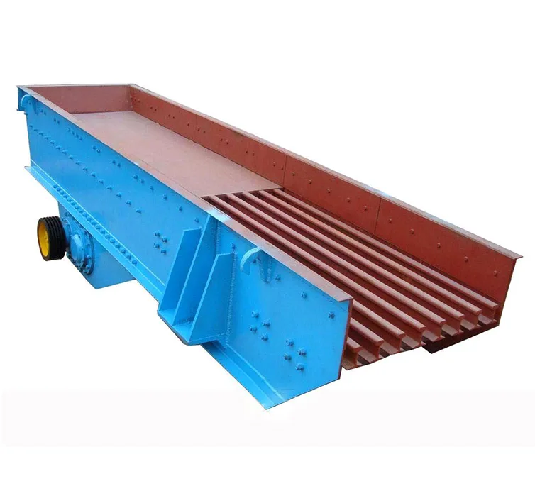 Mining zsw vibrating grizzly screen feeder with electric motor