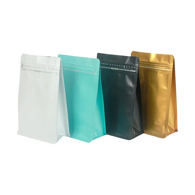 coffee bean  bag with valve Customizable cooling coffee bag in stock