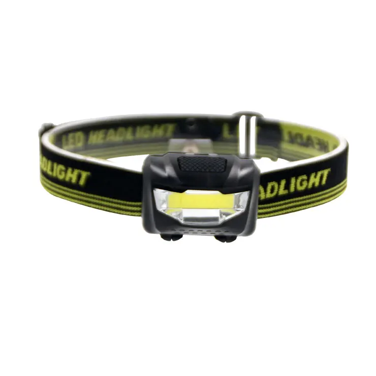 
Cheapest Popular Head Flashlight Led Batteries Headlamp Light Torches Ultra Bright Led COB Headlamp in Led Headlamps 