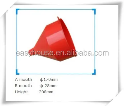 Горячая Распродажа, пищевая Цветная Пластиковая кухонная Воронка для масла с фильтром pl005