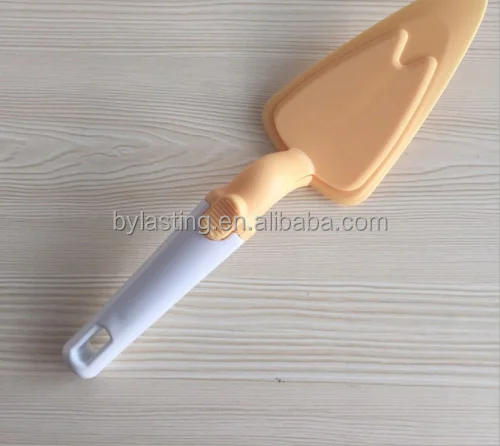 
Cake Server Pie Easy Push, No Messy Fingers Pizza Shovel Plastic Tool Spatula 