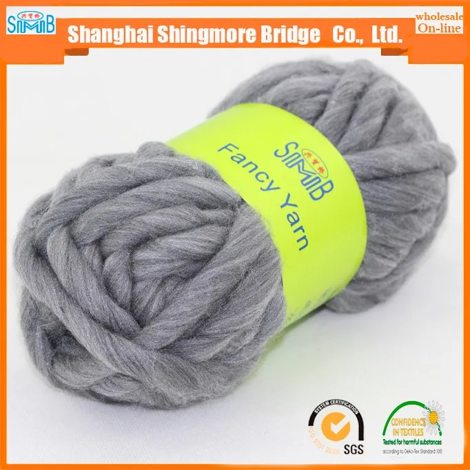 Alibaba китая fancy yarn поставщик золота оптовая коренастый акриловые ровница, пряжа для ручного вязания