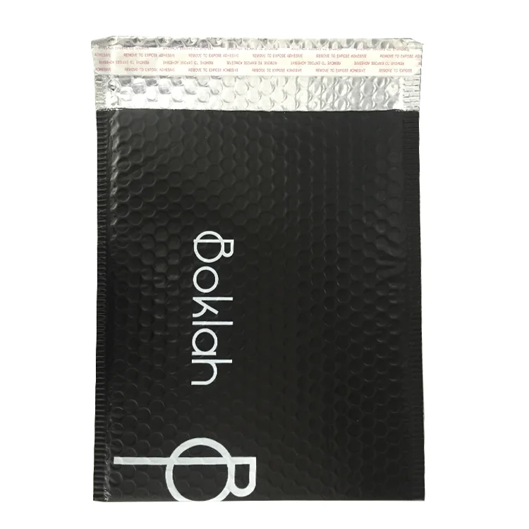 A4 size Custom printed wholesale waterproof plastic air padded envelopes pe poly bubble mailer for shop