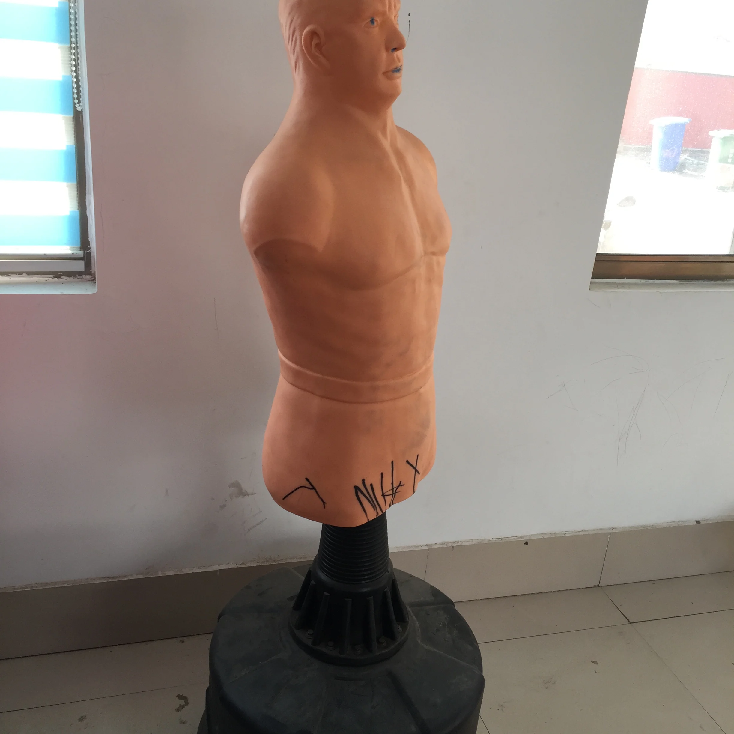 Standing Bag Punching Slam Man boxing bob dummy