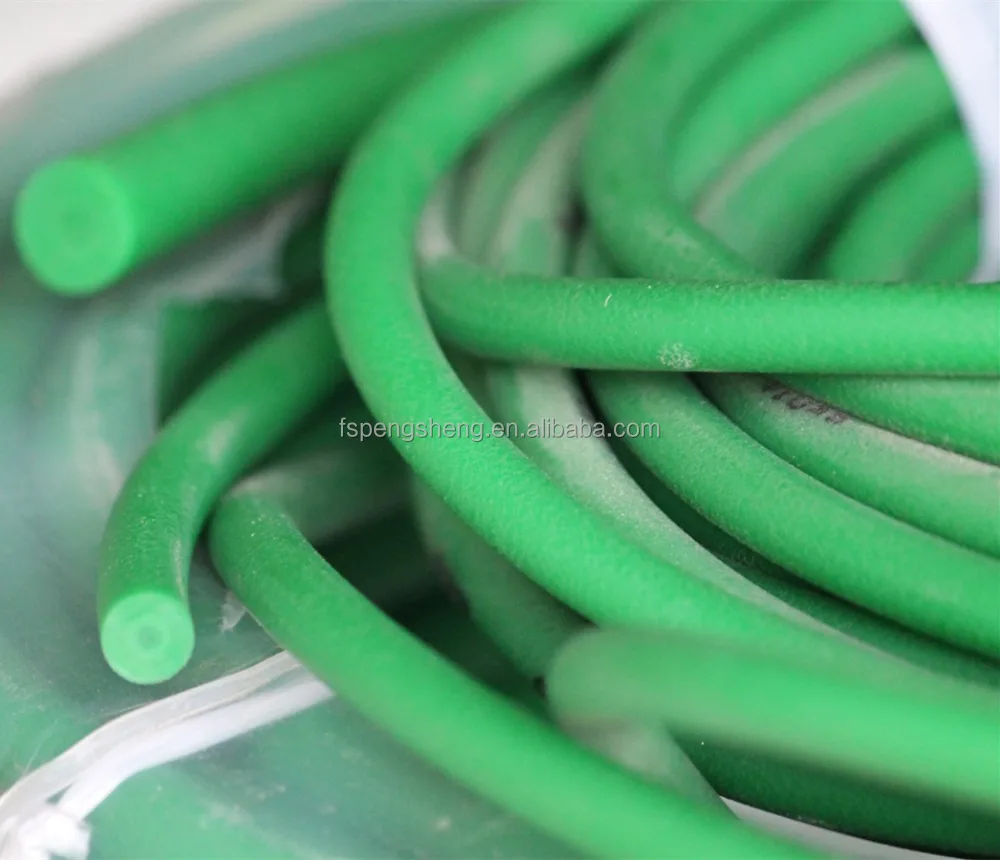 PU Green Rough Round Belt Poly Urethane Textured Round Belt