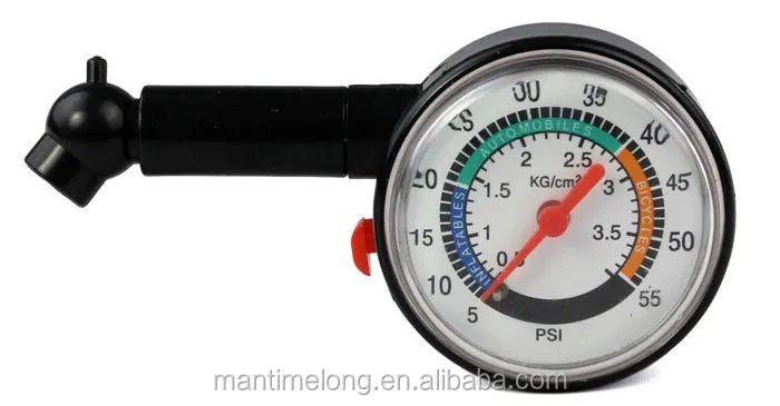 Wholesale Auto Motor Car Bike Tire Air Pressure Mini tyre Gauge Dial Meter Vehicle Tester car diagnostic tools
