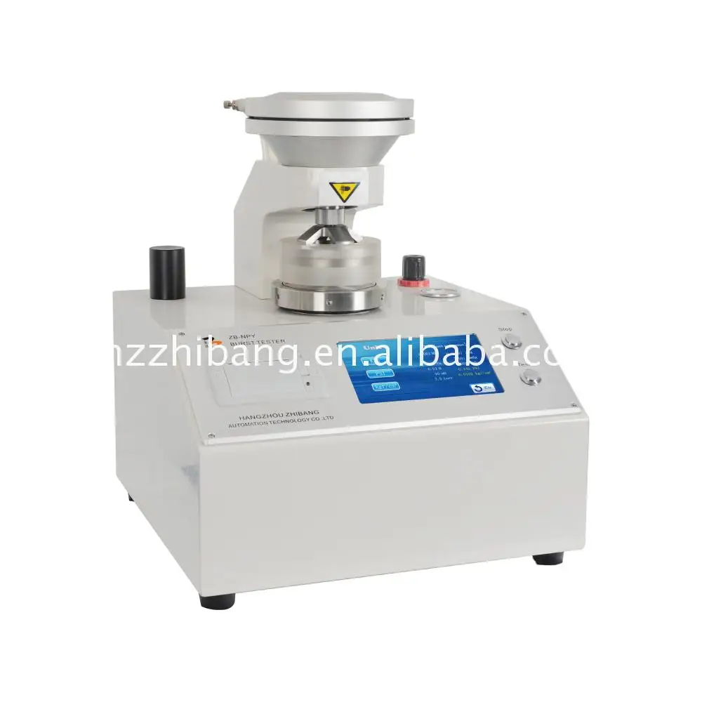 Cheap price electronic mullen burst strength tester bursting testing machine