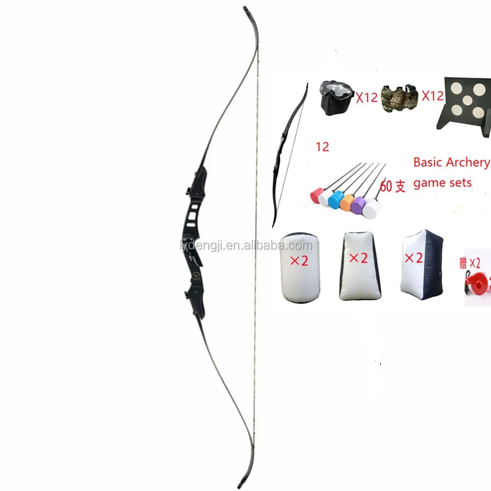 Both right and left hand use recurve bow
