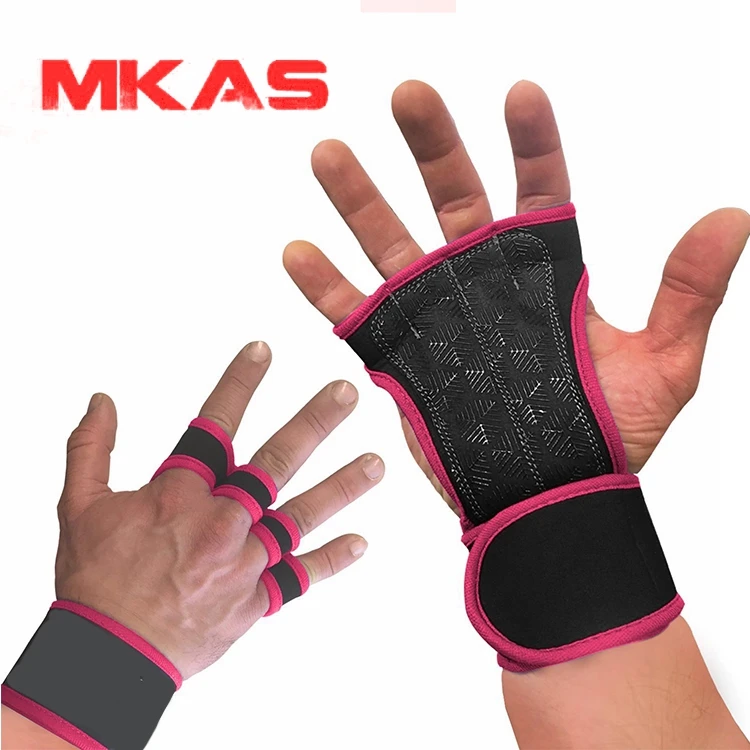 Популярная Тяжелая атлетика Gym Перчатки ремни