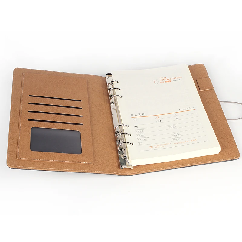 Classic handmade vintage colorful custom leather promotion a5 notebook personal travel journal diary exercise note book