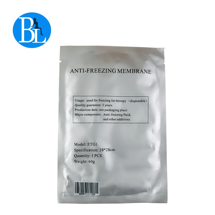 Cryo pad anti freeze antifreeze membrane