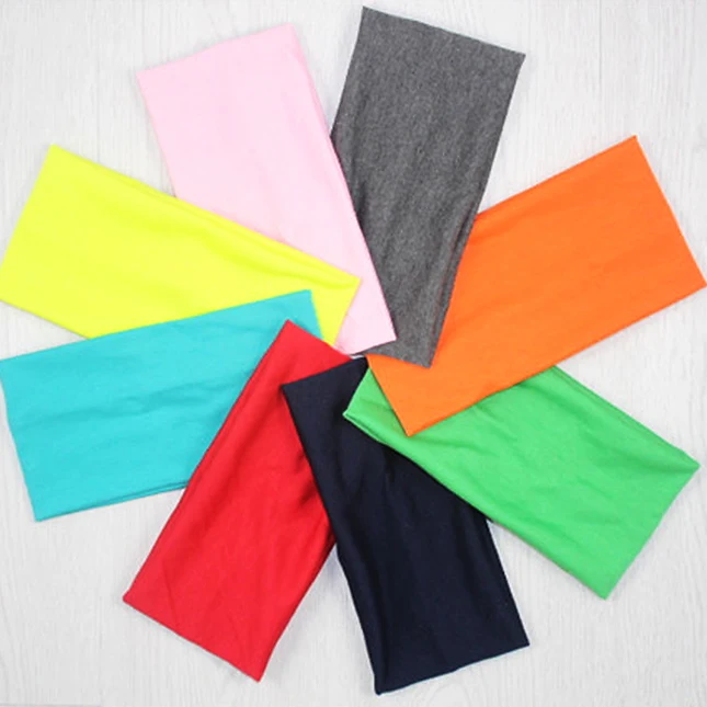 2021Hot Selling New custom designed hair band cotton soft sweat - absorbing sports headband