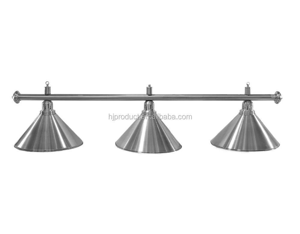 Classic design 3 shades billiard snooker table lamp , pool table light