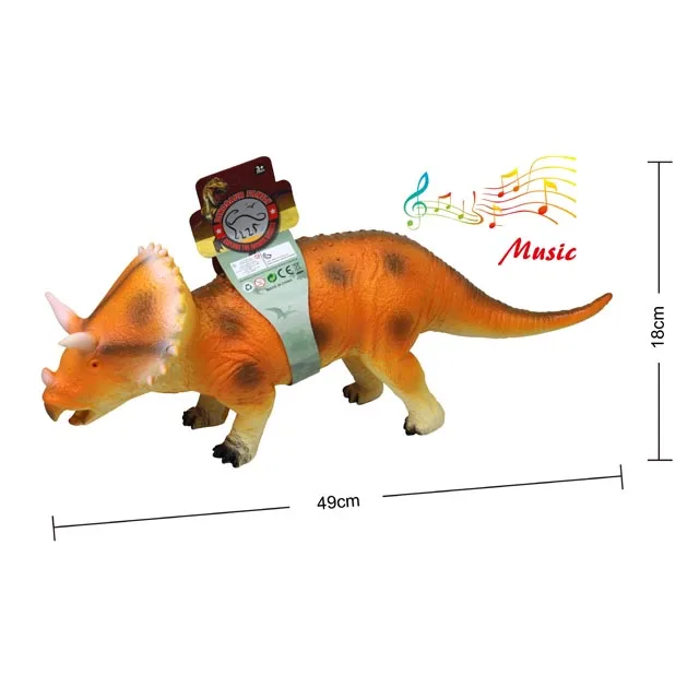 
popular kids toys soft rubber dinosaur toy for sale 