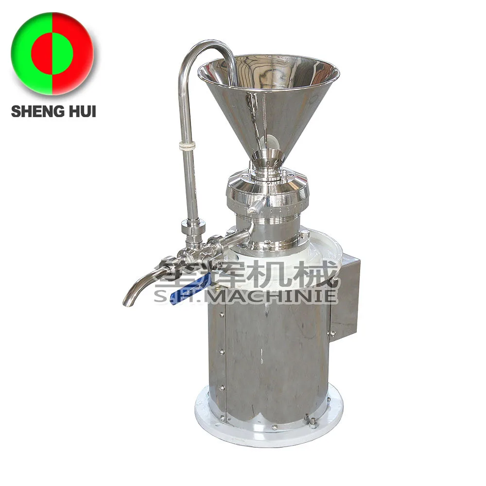 Commercial  colloid mill grinding machine small fish grinder pet food machine sesame peanut butter making machine