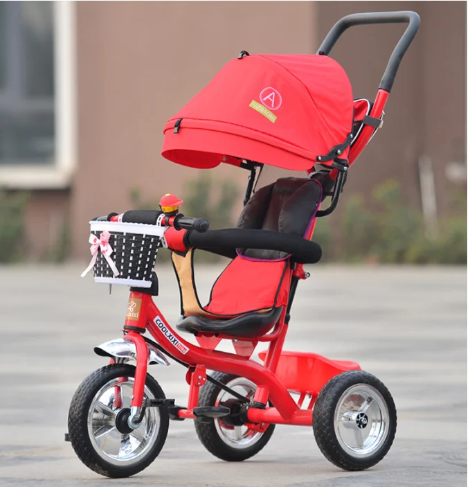 Лидер продаж детский велосипед tuk 4 в 1 трехколесный для маленьких мальчиков