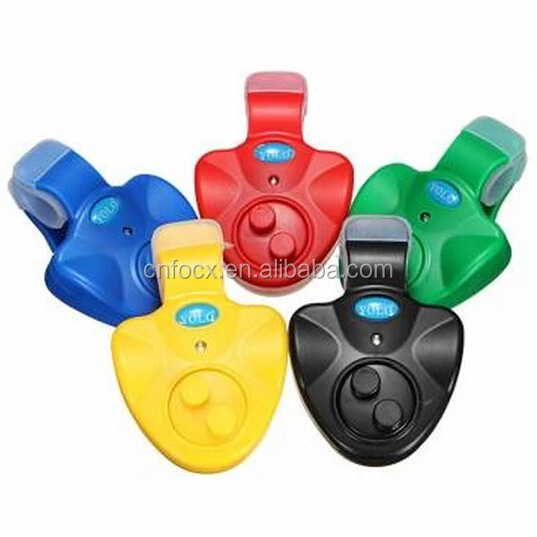 
Electronic Fishing Rod LED Light Bell Clip Fish Bite Alarm Tool / Sound Alarm Bell Clip On Fishing Rod 