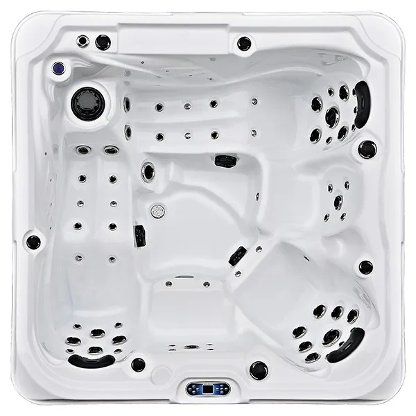 5 Seats Fish Curve Design KGTspa Outdoor Massage  Bath Tub Acrylic JCS-17