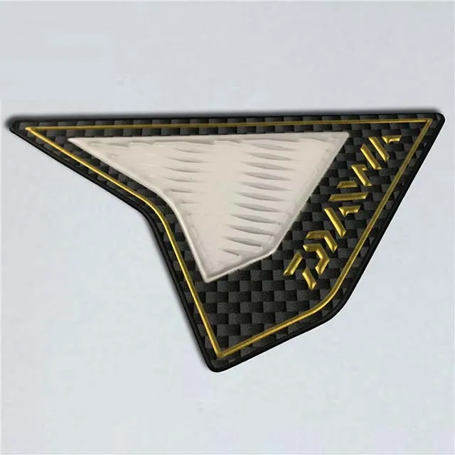 Custom Any Shape 3D TPU  Material Logo Heat Transfer 3D Label For Sportswear