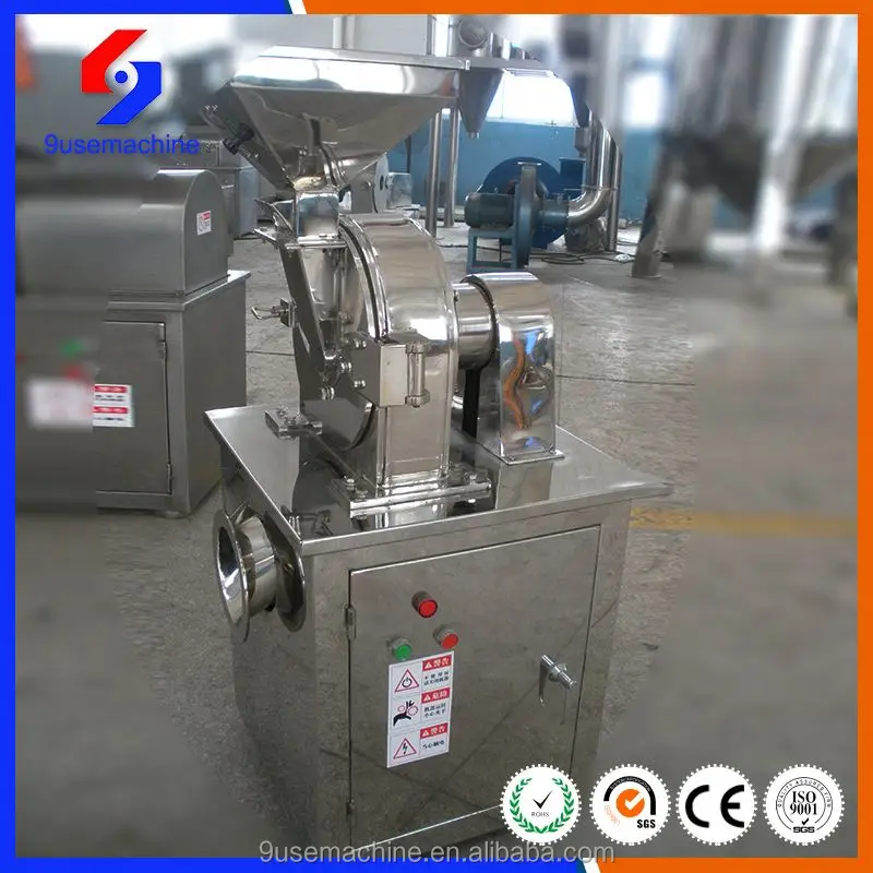 Industrial Spice Pulverizing Machine With Cyclone Chili Icing Sugar Salt Universal Crusher