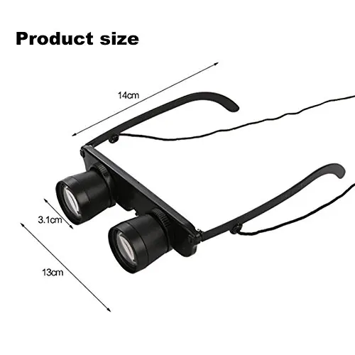 3X28 Binoculars Telescope Binoculars Glasses for Outdoor Fishing Game Watching Tackle