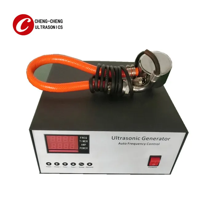 Ultrasound Transducer and Generator for Vibration Screen