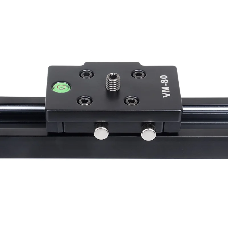 Kingjoy 84cm aluminum single video camera track dolly dslr camera track dolly slider