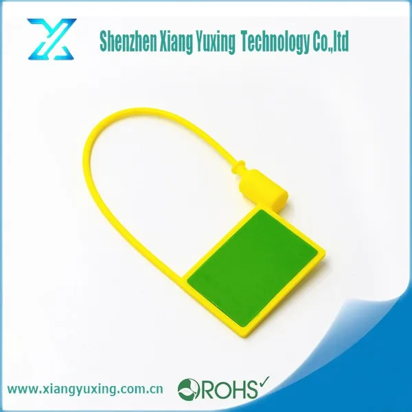 RFID галстук zip печать тег пассивный rfid тегом