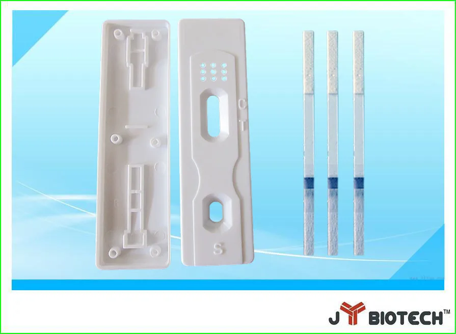 Пластиковая Кассета для быстрого тестирования A-9 hcg крови мочи