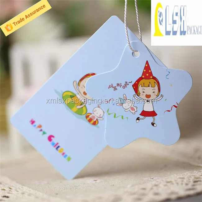 custom clothing tag  clothing hang tags woven cloth tag