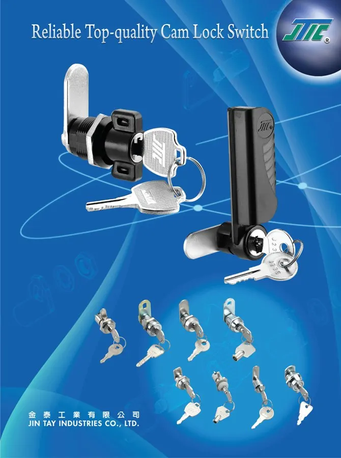 Mid Size Clip tubular Key Cam Lock / Camlock