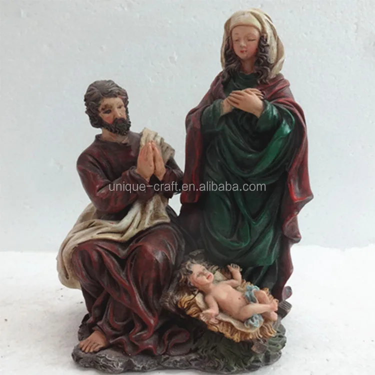 2016 cheap price polyresin nativity sets for Christmas