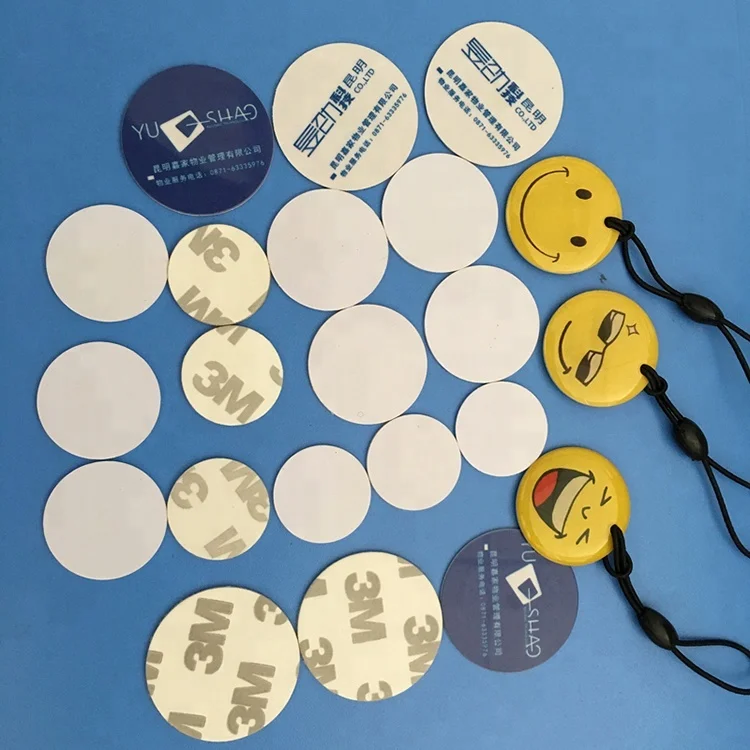 Заводская цена стандартной Iso 14443A программируемый RFID-чип пустой жетон-монета карты