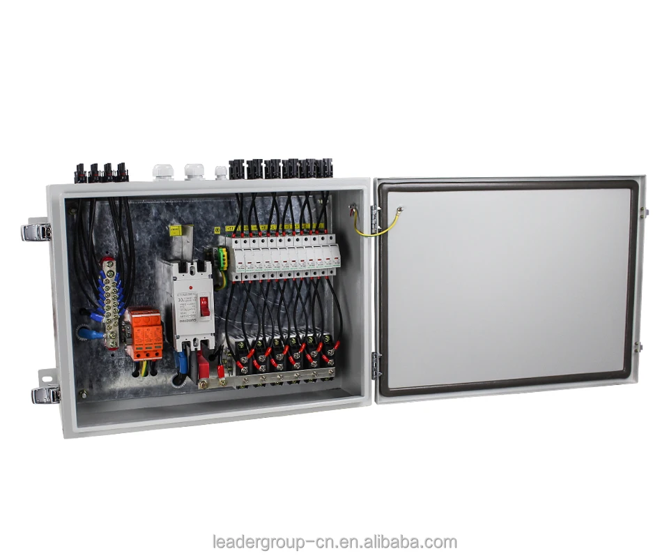 12 String input to 1 string output for off grid solar energy system Photovoltaic Array Solar PV Combiner Box