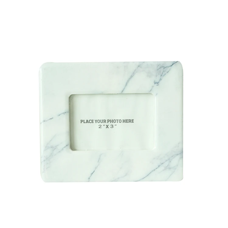 
Wholesale women Wedding special moment marble photo frame 