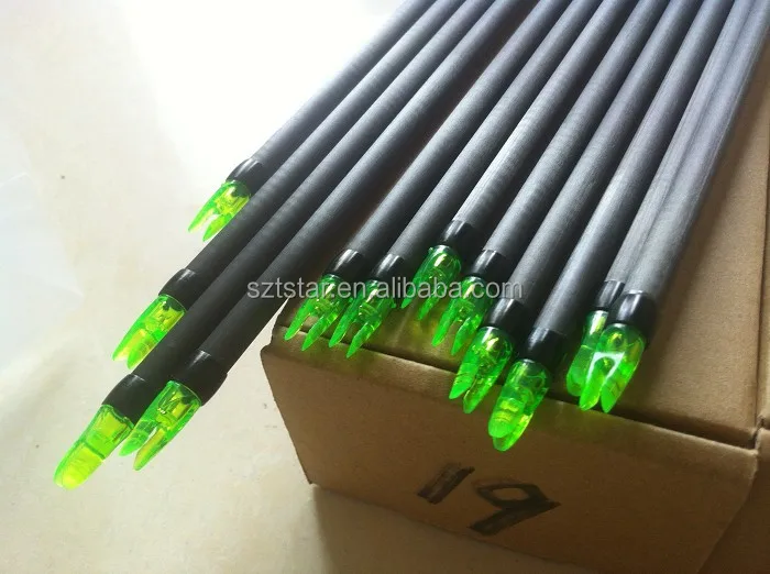 4.2mm, 6mm, 6.2mm fiberglass arrows for hunting / fiberglass arrow manufacturer