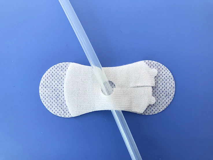 MEDICAL PRODUCT Non-woven Adhesive Catheters Fixation Tube Holder for fixing Catheter Securement