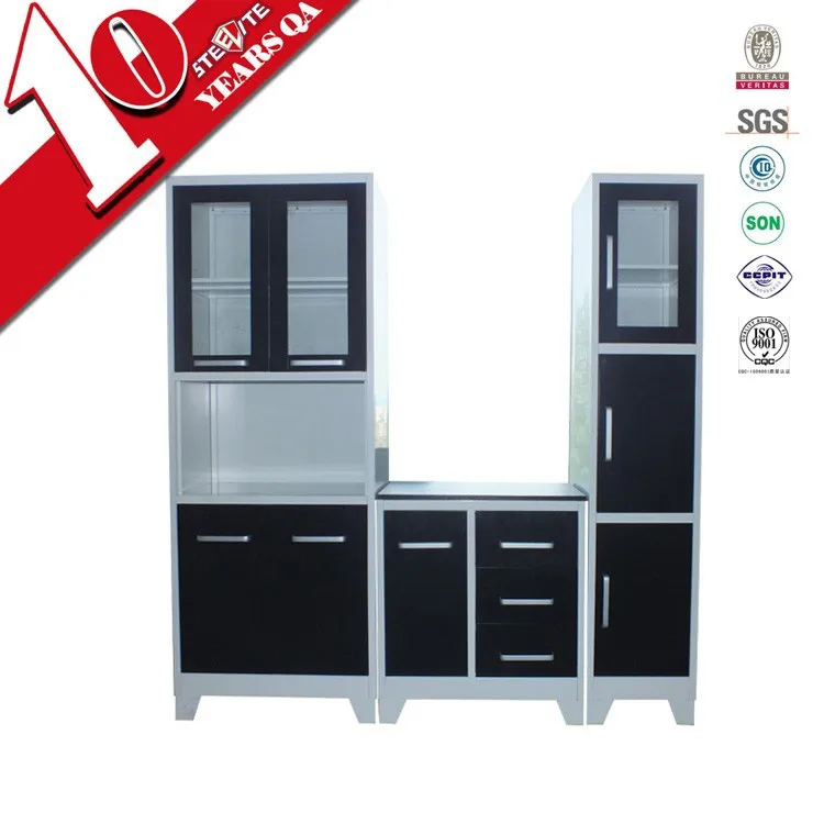 
high gloss factory price metal kitchen cabinet in South Africa 