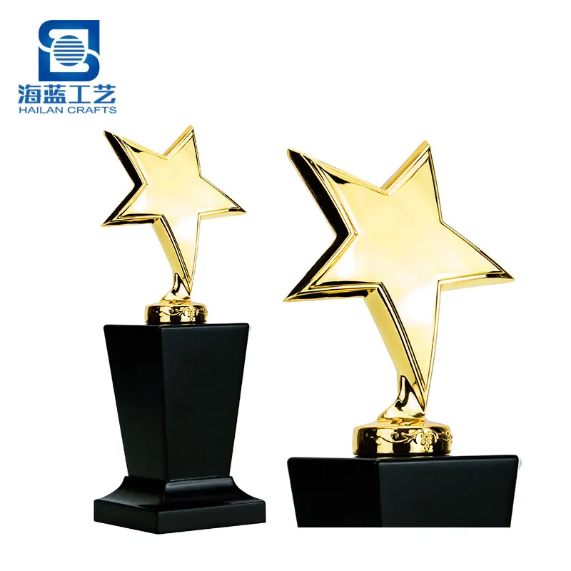 Custom metal gold sport run trophy fantasy american football table tennis bowling cricket golf trophy