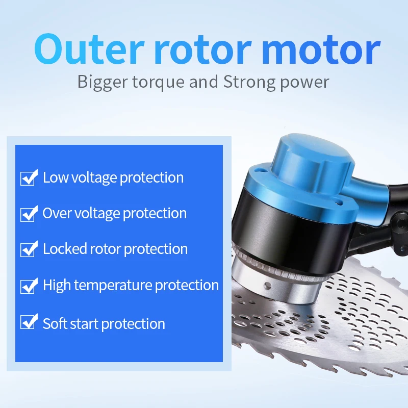 Yodoo high quality luxury lithium battery grass trimmer brush cutter