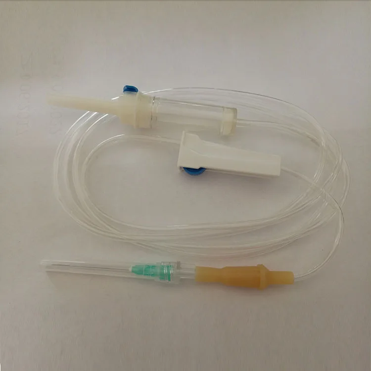 Medical Luer Lock Infusion Set with Y Connector