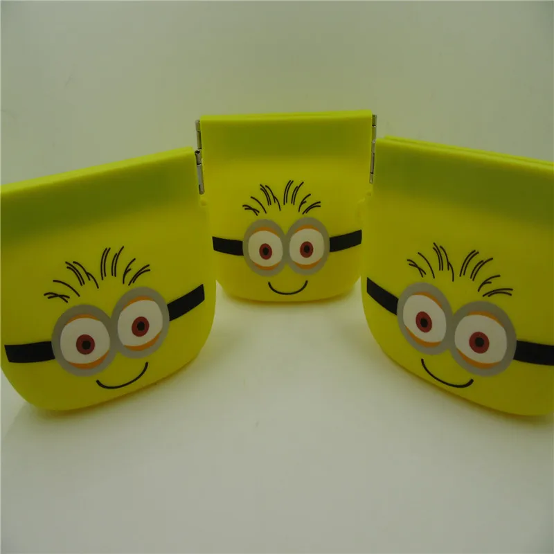 
Hot selling customized cartoon silicone coin purse 
