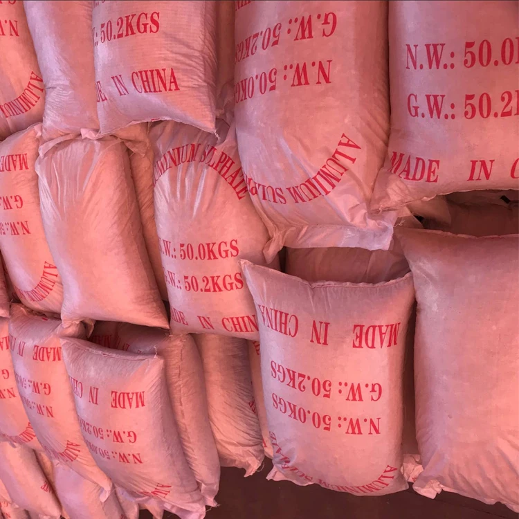 good quality  alum aluminum sulfate in water treatment