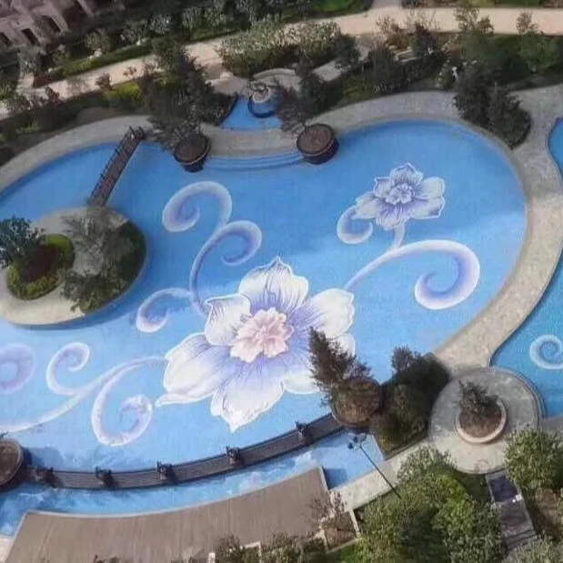 
Cheap Prices Custom Pattern Indoor Swimming Pool Tile Mosaic 