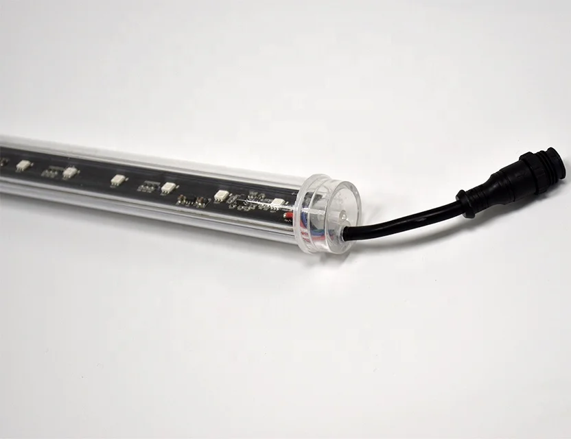 DMX 3D Tube Matrix 3D effect 360 degree RGB LED DMX pixel tube for Club,disco,bar