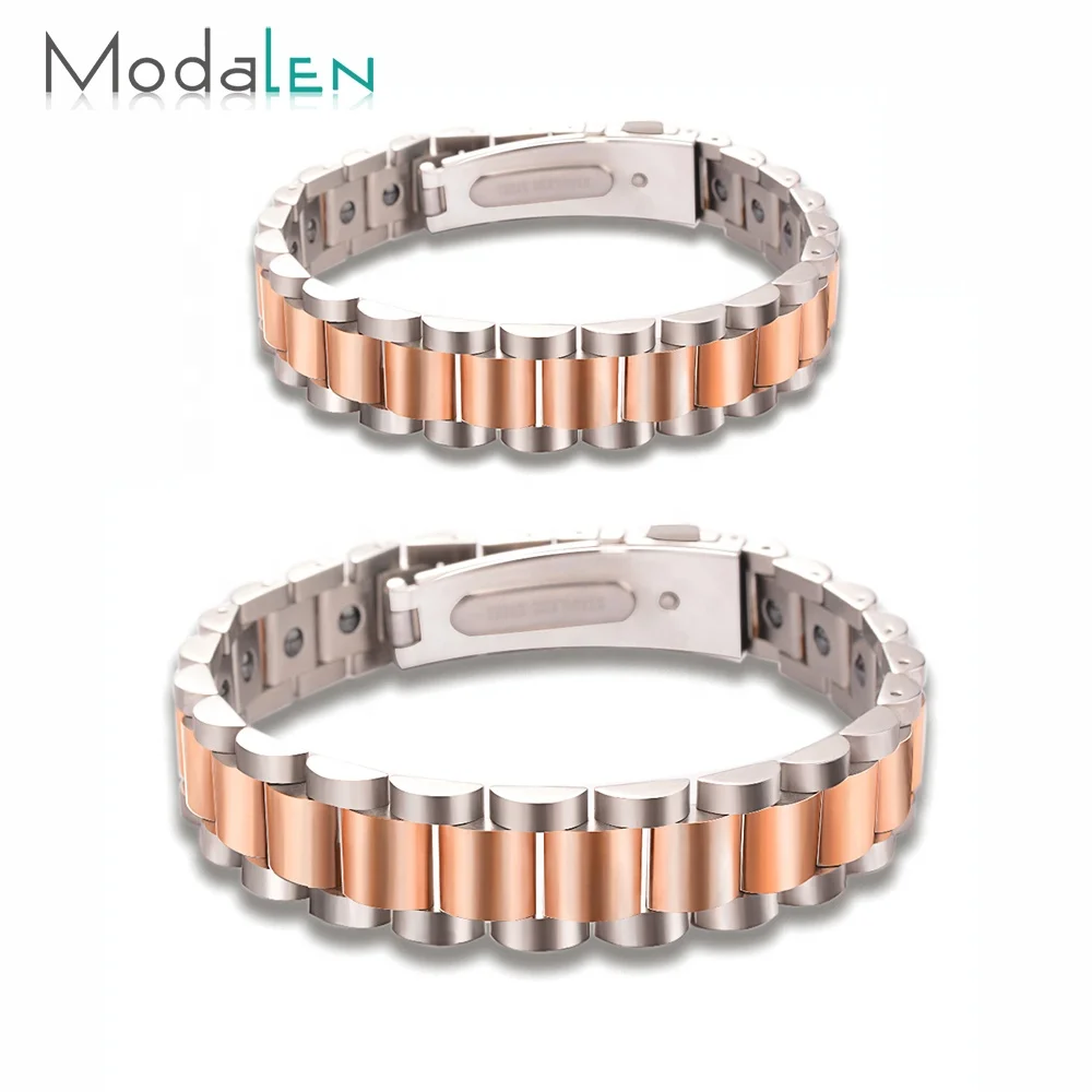 Modalen Couple Lovers Germanium Sabona Magnetic Bracelet Neodymium Magnet Japan